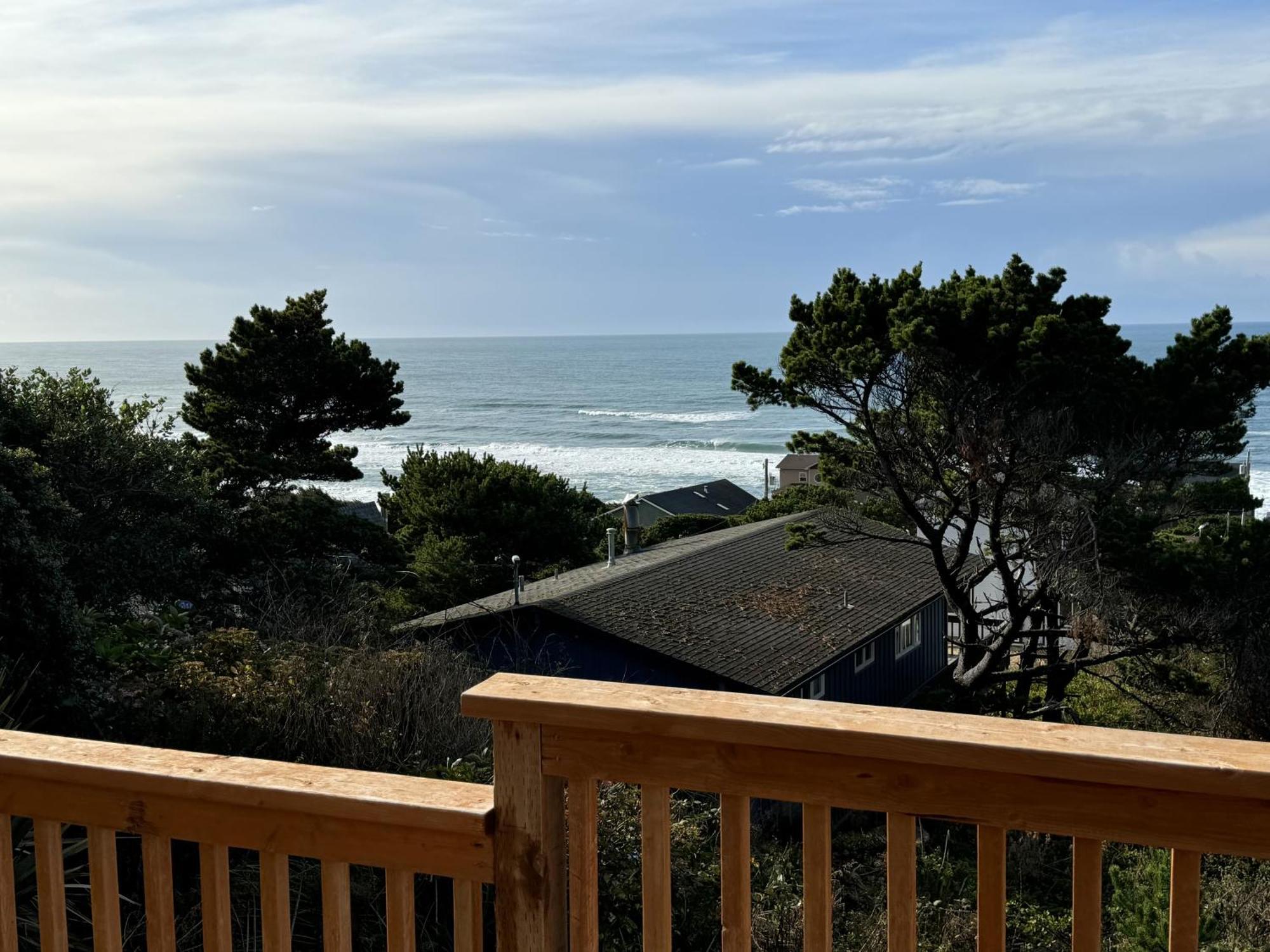 Whale Watch Villa Lincoln City Bagian luar foto